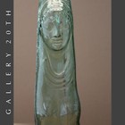 Wow  Italian Figural Woman Glass Orig Art Deco Lamp  Vtg Mid Century Murano 60s