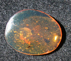 Large Cretaceous Ant In Sky Blue Burmese Amber Fossil From Dinosaur Age