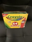 Crayola Crayons 52-0064 Crayons Assorted Colors 64 Count Built-in Sharpener New 