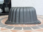 Cast Iron Baking Pan Mold Bundt Cake The Pauper Antique Rare