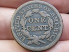 1846 Braided Hair Large Cent Penny- Small Date  Fine Details