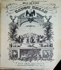 Large Size Bayou Belle Steamboat Menu St Charles Rock Road Wine List  1960 s