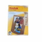 Kodak Photo Paper Glossy 100 Sheets 4  X 6   6 Mil  Instant Dry-factory Sealed 