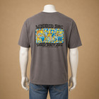 New    Widespread Panic Wood Tour 2012 T-shirt Stained Glass Graphic On Back