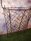 Distressed Rustic Chicken Wire Wall Pocket Basket Farmhouse Cottage Country 16 