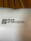 Hypoallergenic Throw Pillow Insert 18x18 Inch - True White
