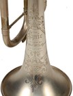 Vintage Pre 1906 The Lyric Silver Plated Trumpet Made By Adolf Wurlitzer Co