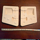 Ceramic Slip Casting Clay Mold Easy Cast 37 Perfume Scent Bottle Jar Jug Lid Vtg