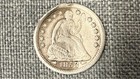 1853 Half Dime Seated Liberty