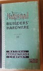 Vintage 1954 National Builders Hardware Catalog And Price Book