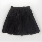 American Apparel Black Pleated Mini Skirt Made In Usa 27    Waist M Vintage