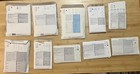Vintage   Retro Vogue Designer Sewing Pattern Lot Of 11