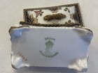 Porcelain Trinket Boxes  3 Round  2 Rectangle  England Early 1900s 