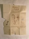 19th Century Handwritten Letter June 25  1842 Without Stamp