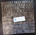 Vintage Metal Letterpress Printing Type  72pt Cheltenham   D75  22 