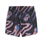 Puma Cherry On Top Basketball Athletic Shorts Womens Black Casual Athletic Botto