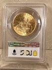 1898s  20 Gold Liberty Double Eagle Pcgs Ms62