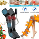 Air Compression Leg Massager W  Heat For Foot calf thigh   Knee Pain Relief Gift