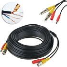 100ft Cctv Cable Security Camera System Bnc Extension Wire Dc Power Video Cord