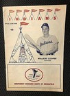 Bob Gibson   Curt Flood Rare Original 1958 Omaha Cardinals Unscored Program     