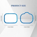 Intake Manifold Gaskets Lower   Upper Gasket Plenum Set  Intake Manifold Rubber