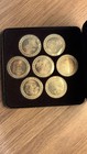 Excalibur - Set Of  7   Casino Tokens