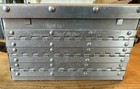 4 Drawer Rex Richardson Vintage Chest Fly Box  W assorted Vintage Flies 