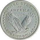1917-p Type 1 Standing Liberty Quarter Choice Bu Details Great Eye Appeal