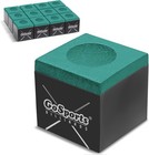 Pool Cue Chalk Cube 12 Pack - Black  Blue  Red  Or Green - Billiards Pool Sti   