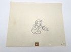 Peter Pan Michael Darling Production Drawing Walt Disney Cel Original