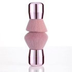 Pink Professional Nail Dust Brush  Soft Bristles For Acrylic Nails  Dip