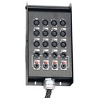 12 Channel 25 Foot Xlr Snake Cable  xlr   1 4  Trs Returns  Stage Pro Audio Dj