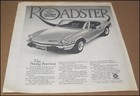 1978 British Triumph Spitfire Roadster Print Ad Car Auto Advertisement Olympus