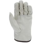 1 Pair  Cowhide Grain Leather Drivers  Work Safety Gloves  ppe  All Sizes