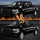 Led Front Bumper Side Marker Lights W turn Drl For Dodge Ram 1500 Hemi 2019-2024