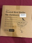Webuys Heated Bird Bath 100 Watts Blue