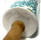 The Pioneer Woman Flee Market Floral Daisy Ceramic Rolling Pin Teal W  Daisies