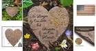 Personalized Dog Memorial Gifts - Heartfelt Stone For Pet Loss Remembrance