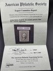 Us Stamp Scott  69 1861-1870 12c Washington Black Mint Regummed W  Apex Cert
