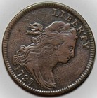 1797 Draped Bust Large Cent - Reverse Of 97  s-138  - Us 1c Copper Coin