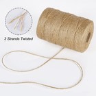 Tenn Well 1000 Feet Natural Jute Twine  2mm Twine String 2mm X 1000ft  Brown