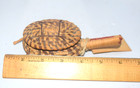 Small Coushatta Pine Needle Turtle Effigy Basket Native American G  Sylestine