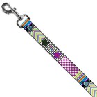 Dog Leash 6-feet Icons   Patterns 2 Wide 1 5 