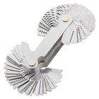 Metric Inch Thread Pitch Gauge Screw Thread Measuring Tool Plug Gauge Set