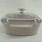 Crazy Rare Vintage Corning  garden Cat  2 Qt  With Glass Lid Casserole A-2-b 2l