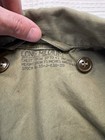 1952 Korean War Us Army M-1951 M51 Field Jacket Shell Talon Zip Size Long Medium