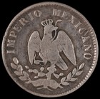 Mexico - 10 Centavos - 1864  m  Empire Of Maximilian