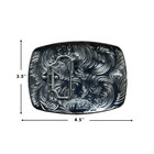 Texas State Belt Buckle Flag Map Rodeo Cowboy Western New Usa Heavy Color