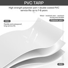 22 Mil Premium Tarp Cover Extra Heavy Duty Thick Tarpaulin For Canopy Pool Car