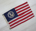 Vintage Taylor Made U s  Yacht Ensign Flag 13-star  12  X 18  Boat Ship Navy